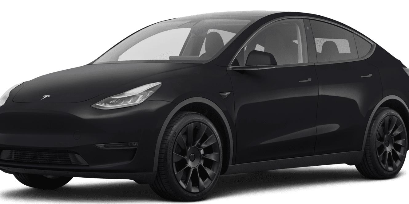 TESLA MODEL Y 2021 5YJYGDEE9MF202305 image